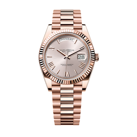 Executive Calendar 40 – Champagne-Colored Dial